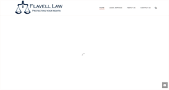 Desktop Screenshot of flavellaw.com