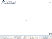 Tablet Screenshot of flavellaw.com